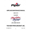 Piper PA-46-350P Malibu Mirage (S/N 436001 AND UP) Maintenance Manual 761-876 v2007